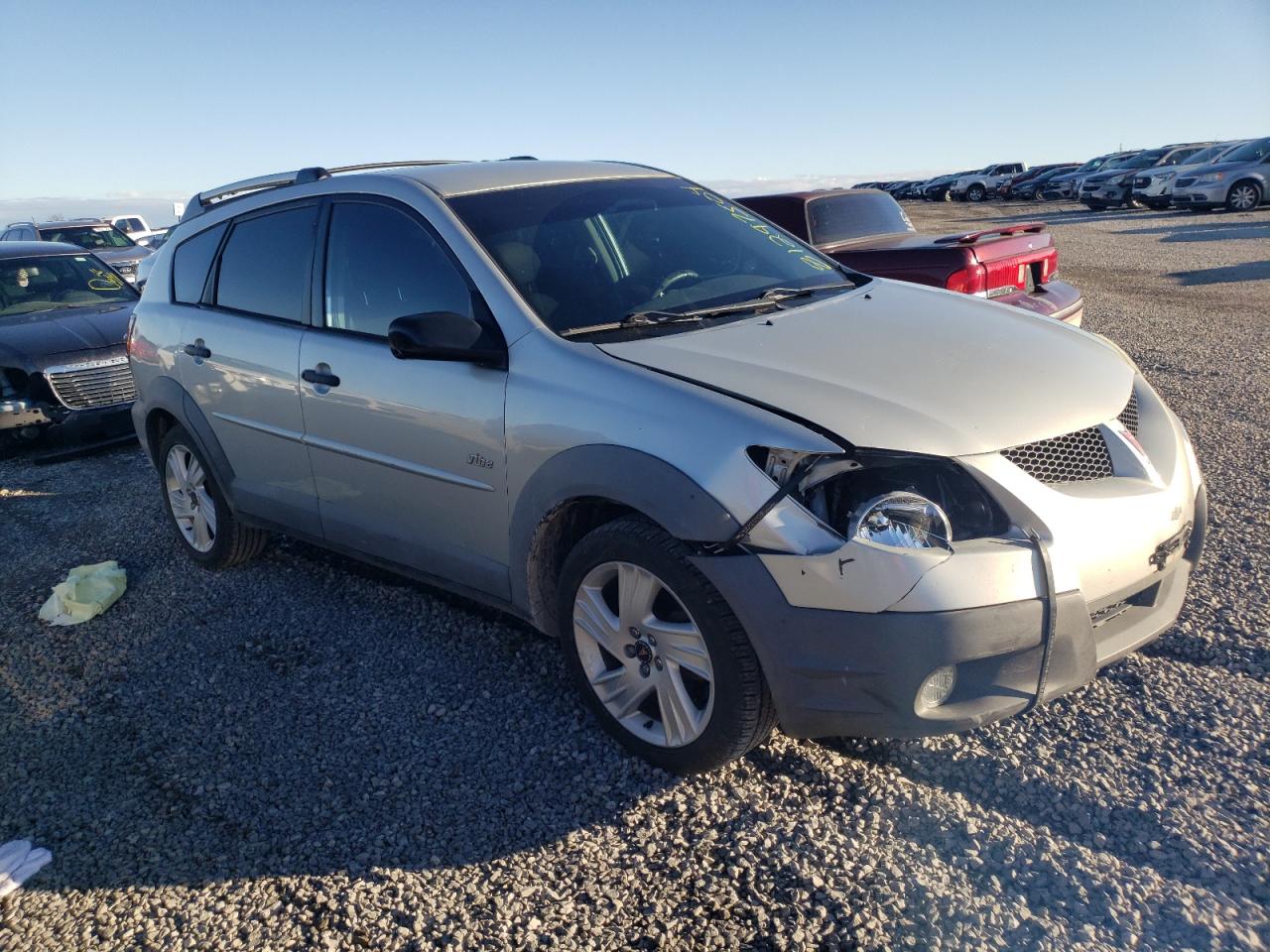 2003 Pontiac Vibe VIN 5Y2SL62873Z407089 Copart auction photo, front end damage thumbnail 4