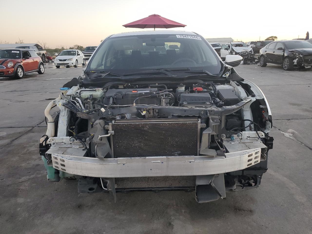 2018 Honda Civic VIN 2HGFC2F72JH538232 Copart auction photo, front end damage thumbnail 5