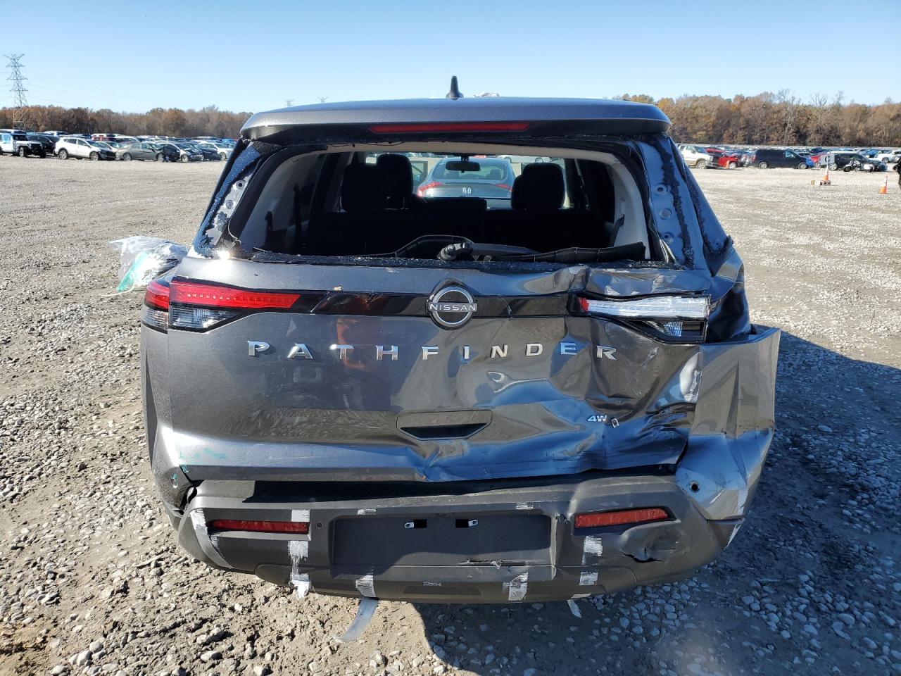 2024 Nissan Pathfinder VIN 5N1DR3AC1RC251201 Copart auction photo, rear end damage thumbnail 6