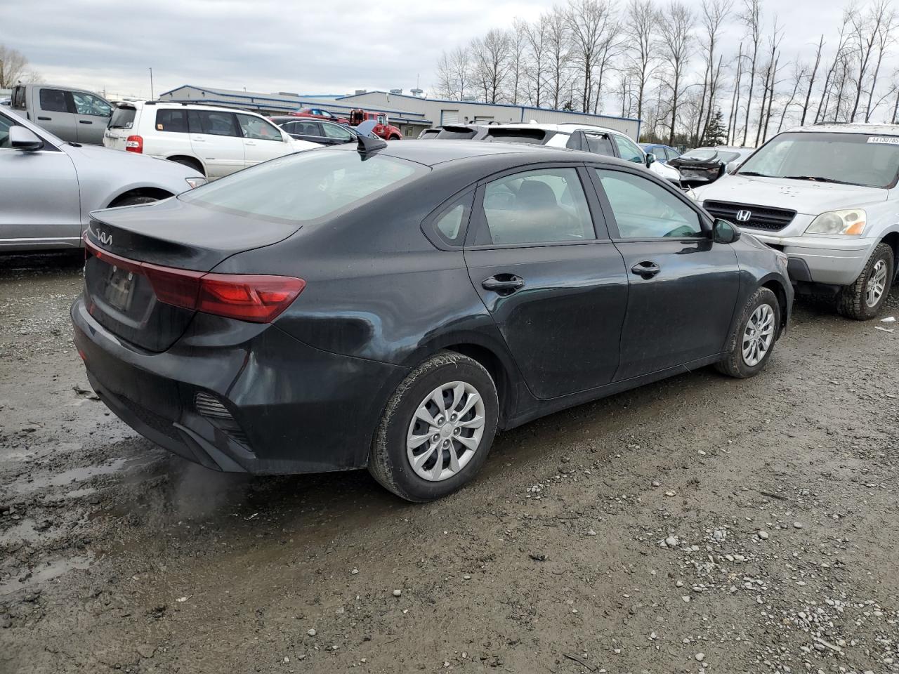 2023 KIA Forte VIN 3KPF24AD7PE550777 Copart auction photo, frame damage damage thumbnail 3