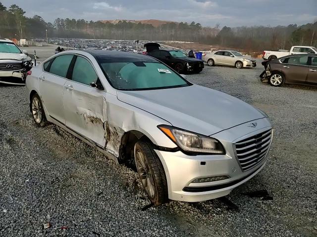 2016 Hyundai Genesis VIN KMHGN4JE7GU144113 Copart auction photo, front end / side damage thumbnail 10