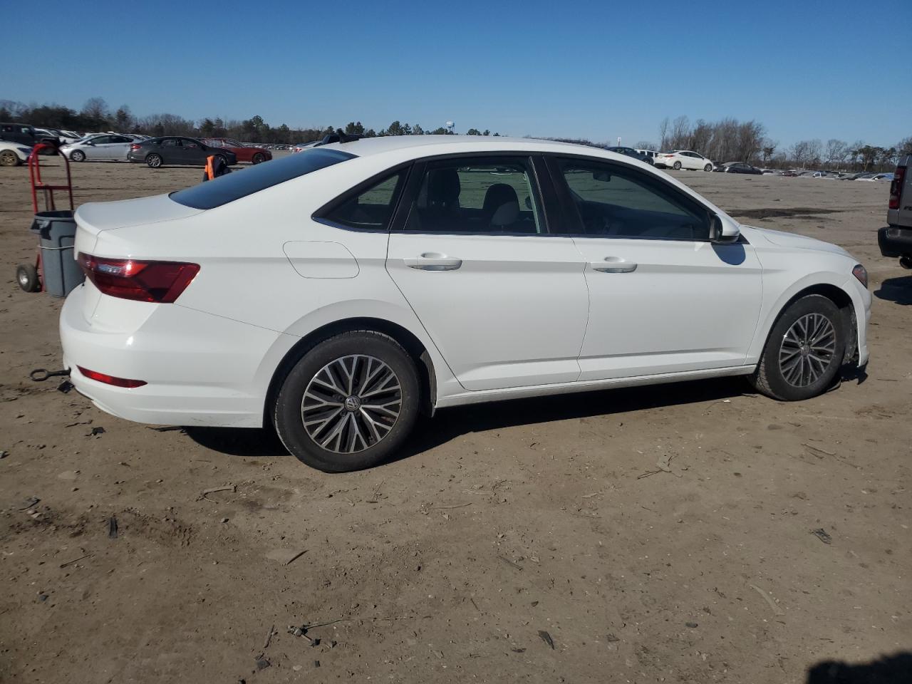 2021 Volkswagen Jetta VIN 3VWC57BU5MM027590 Copart auction photo, front end / mechanical damage thumbnail 3