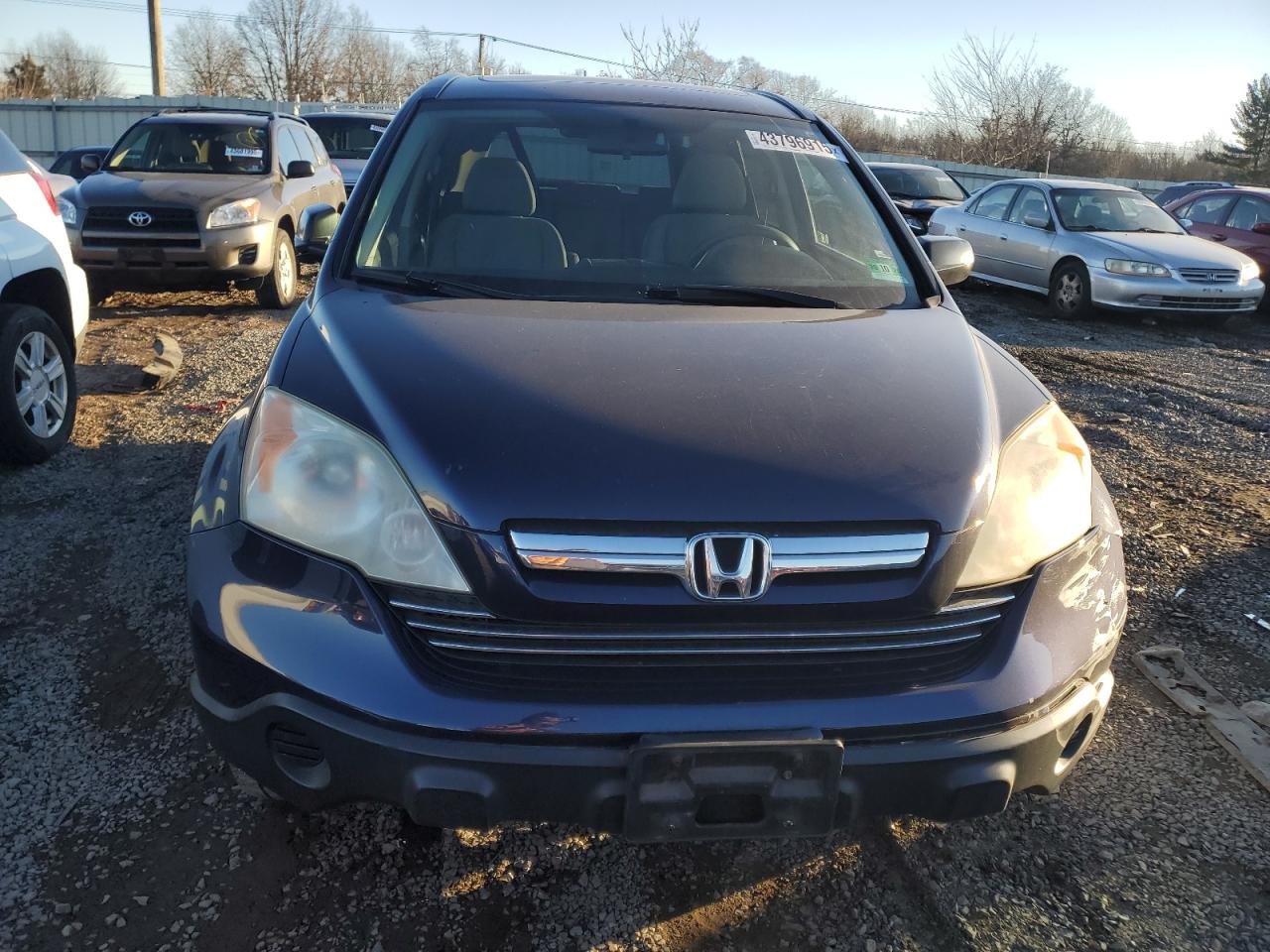 2008 Honda CR-V VIN JHLRE48508C000190 Copart auction photo, rear end damage thumbnail 5