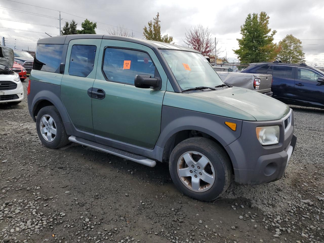 2003 Honda Element VIN 5J6YH18533L015025 Copart auction photo, normal wear damage thumbnail 4