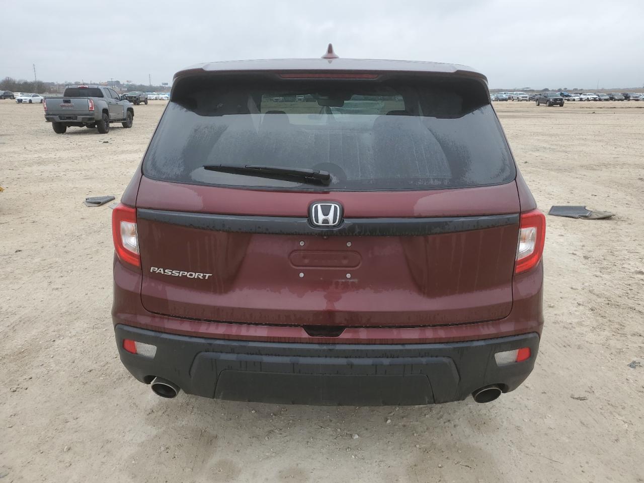 2020 Honda Passport VIN 5FNYF7H55LB001855 Copart auction photo, front end damage thumbnail 6