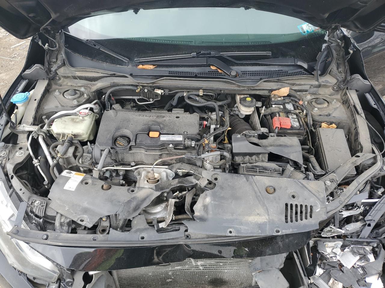 2018 Honda Civic VIN 2HGFC4B53JH306917 Copart auction photo, front end damage thumbnail 12