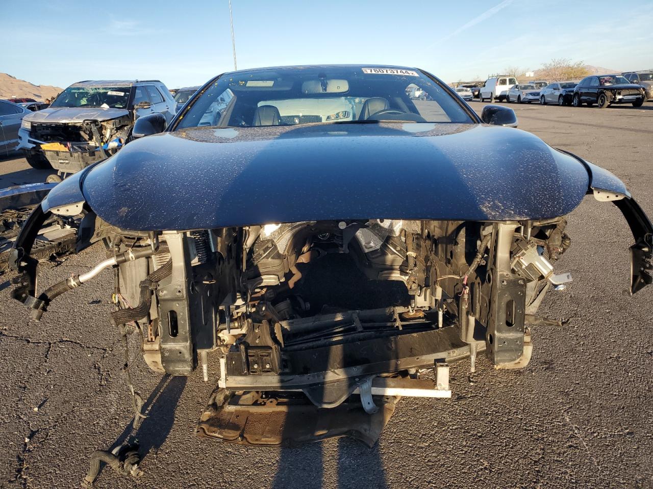 2018 Infiniti Q60 VIN JN1EV7EL5JM392229 Copart auction photo, vandalism / undercarriage damage thumbnail 5