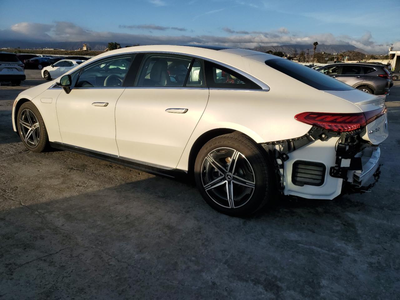 2023 Mercedes-Benz EQS VIN W1KCG2EB2PA042307 Copart auction photo, stripped damage thumbnail 2