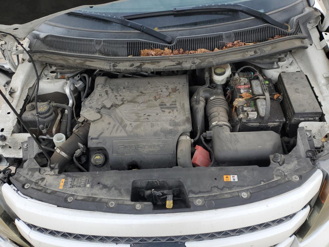 2014 Ford Explorer VIN 1FM5K8GT1EGB90156 Copart auction photo, front end / undercarriage damage thumbnail 13