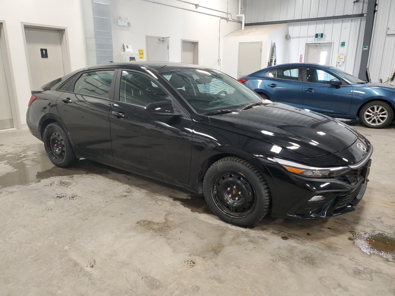 2024 Hyundai Elantra VIN KMHLM4DG7RU717884 Copart auction photo, front end / minor dent/scratches damage thumbnail 4