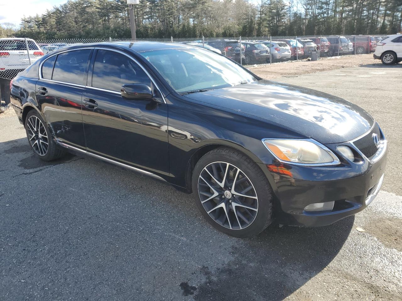 2007 Lexus GS VIN JTHCE96S370009988 Copart auction photo, rear end / side damage thumbnail 4