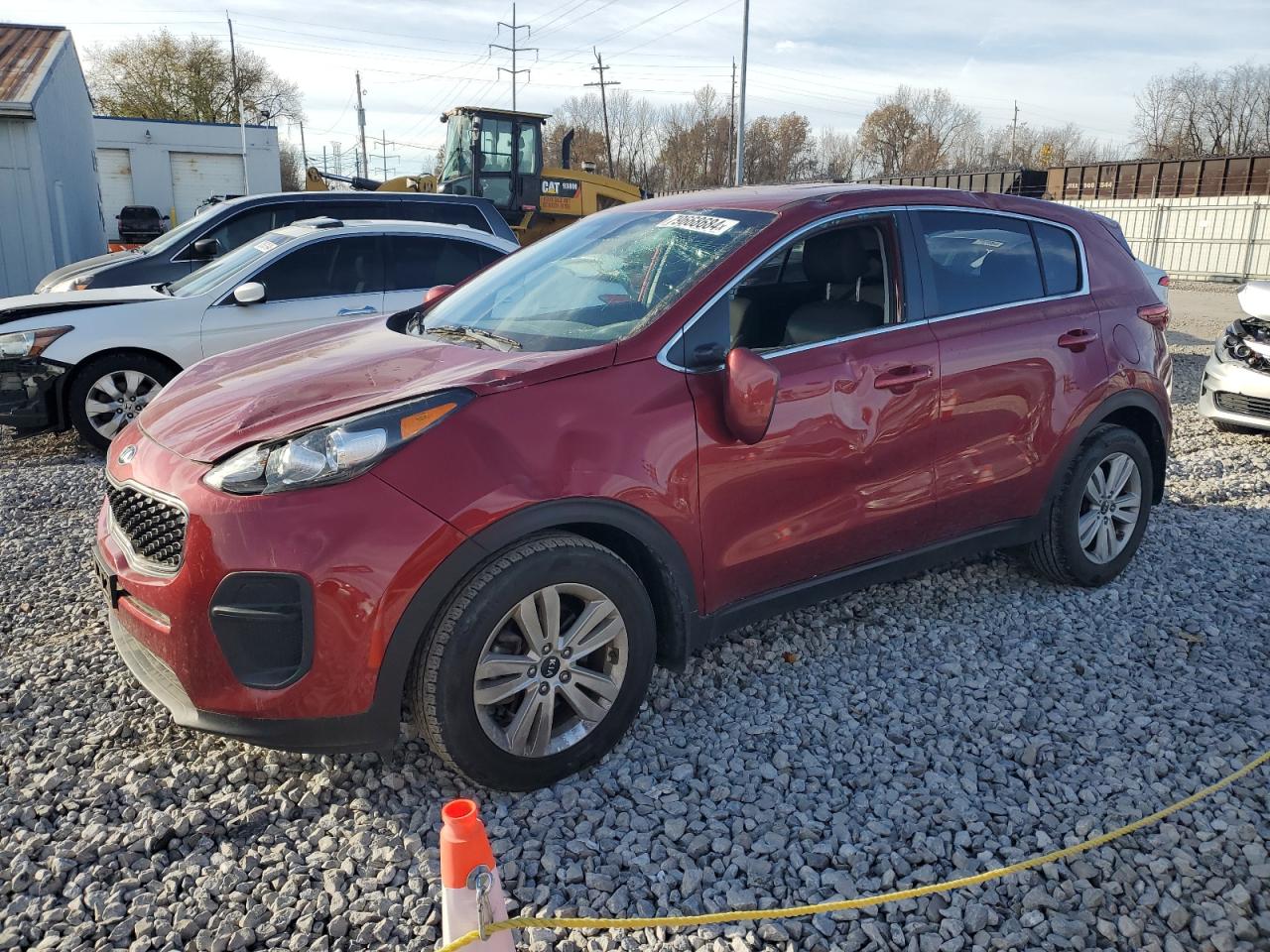 2019 KIA Sportage VIN KNDPM3AC6K7557258