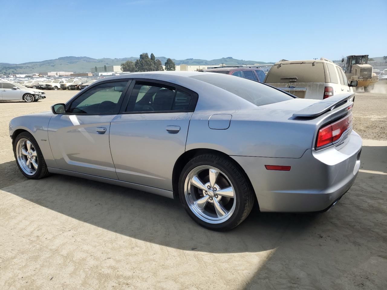 2013 Dodge Charger VIN 2C3CDXCTXDH661427 Copart auction photo, front end / side damage thumbnail 2