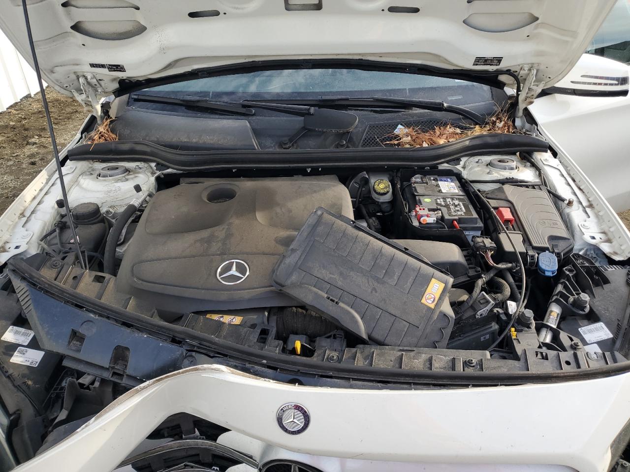 2015 Mercedes-Benz GLA-klasse VIN WDCTG4GBXFJ139699 Copart auction photo, mechanical / front end damage thumbnail 12