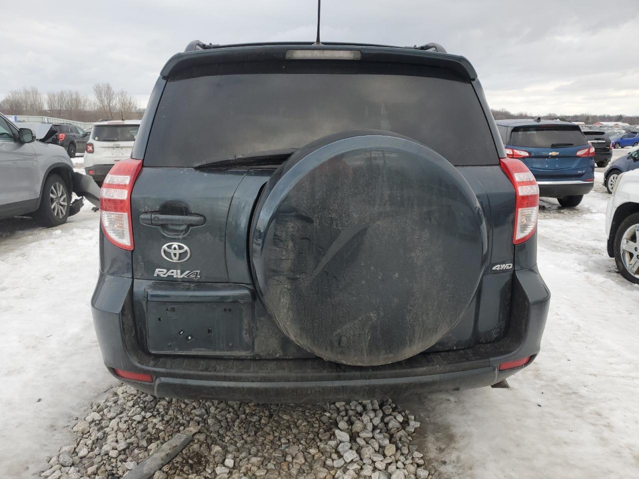 2012 Toyota RAV 4 VIN 2T3DK4DV7CW072628 Copart auction photo, all over damage thumbnail 6