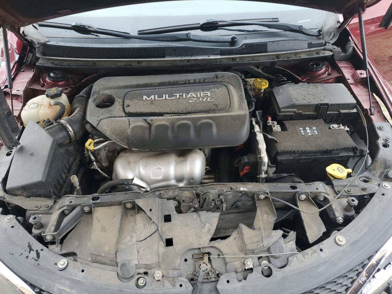 2015 Chrysler 200 VIN 1C3CCCAB3FN615325 Copart auction photo, front end damage thumbnail 11