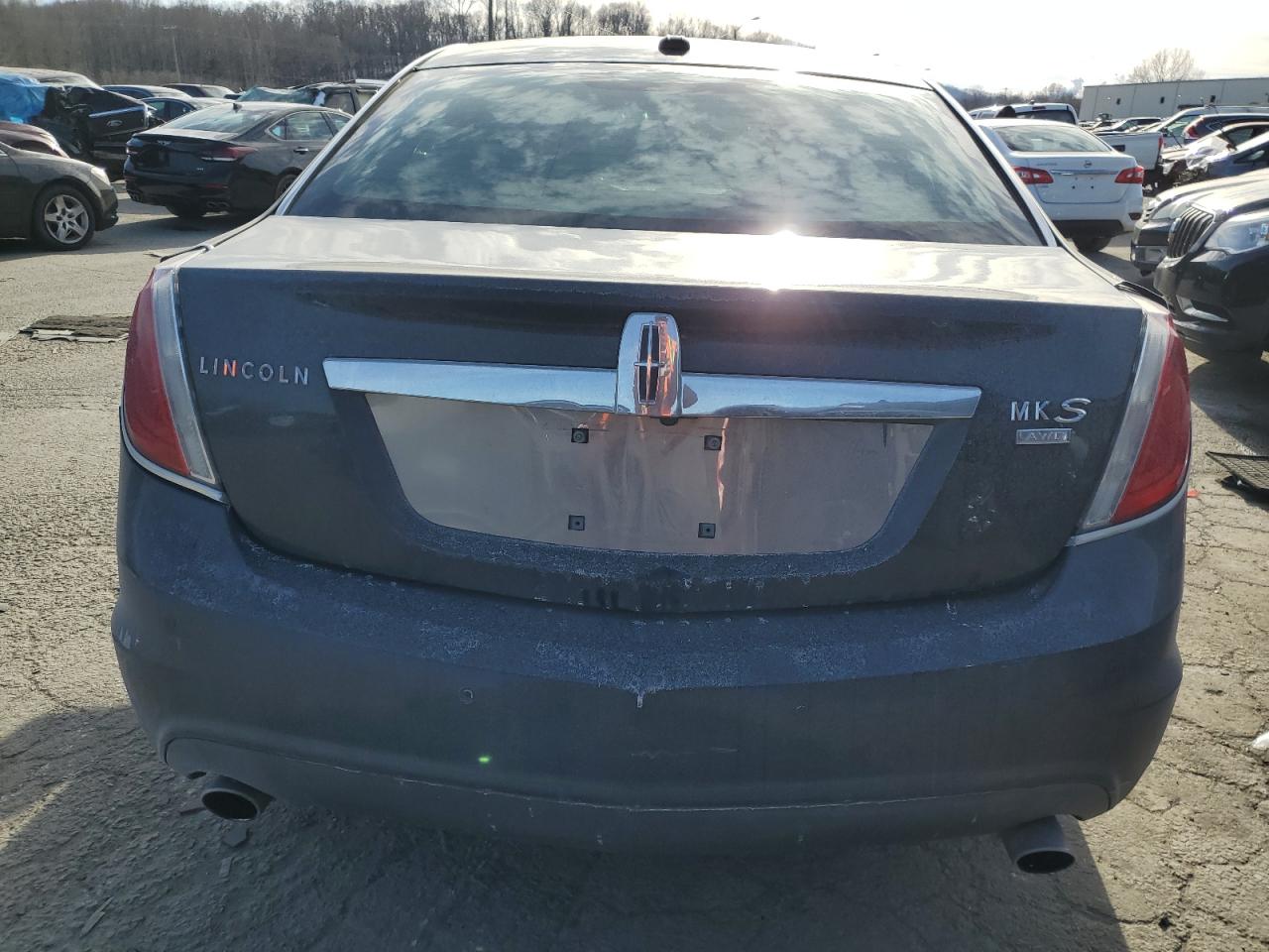 2012 Lincoln MKS VIN 1LNHL9ER6CG804784 Copart auction photo, all over damage thumbnail 6
