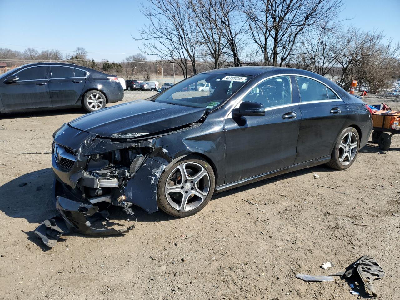 2014 Mercedes-Benz CLA-klasse VIN WDDSJ4EB2EN055119