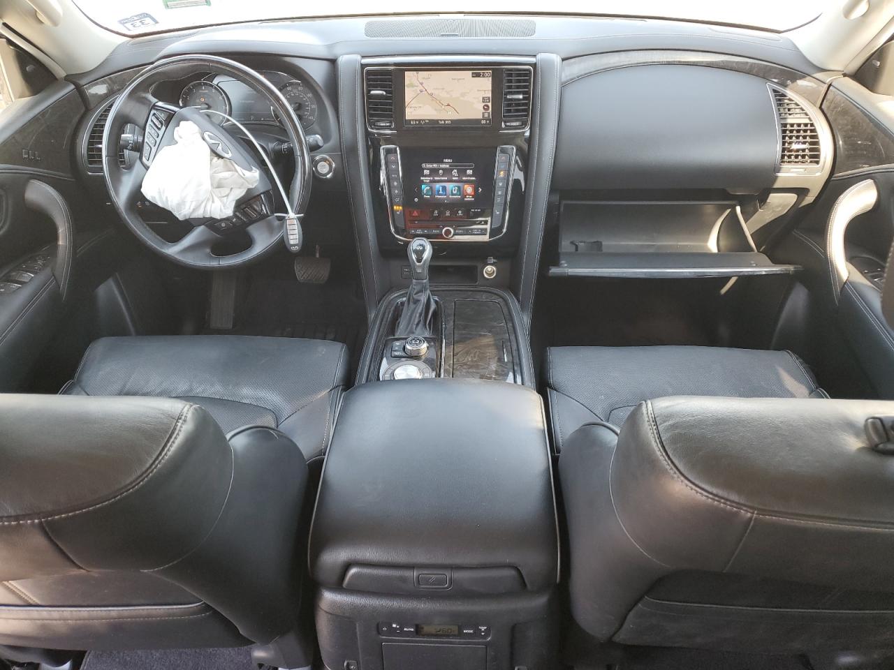 2021 Infiniti QX80 VIN JN8AZ2AF0M9716752 Copart auction photo, front end damage thumbnail 8