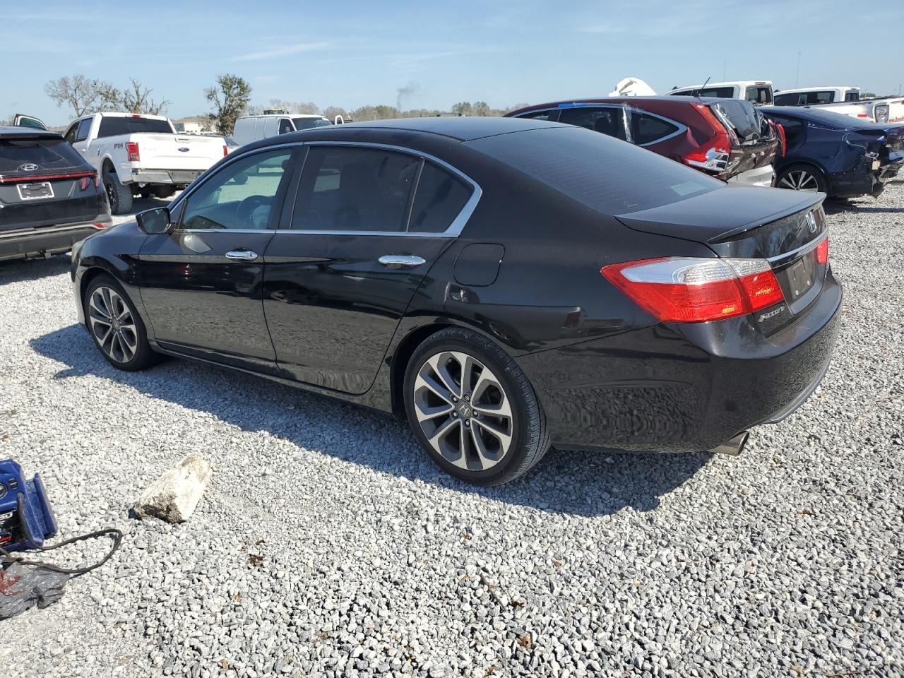 2014 Honda Accord VIN 1HGCR2F59EA107150 Copart auction photo, front end damage thumbnail 2