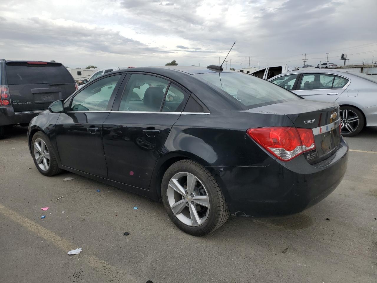 2015 Chevrolet Cruze VIN 1G1PE5SB5F7300329 Copart auction photo, front end / rear end damage thumbnail 2