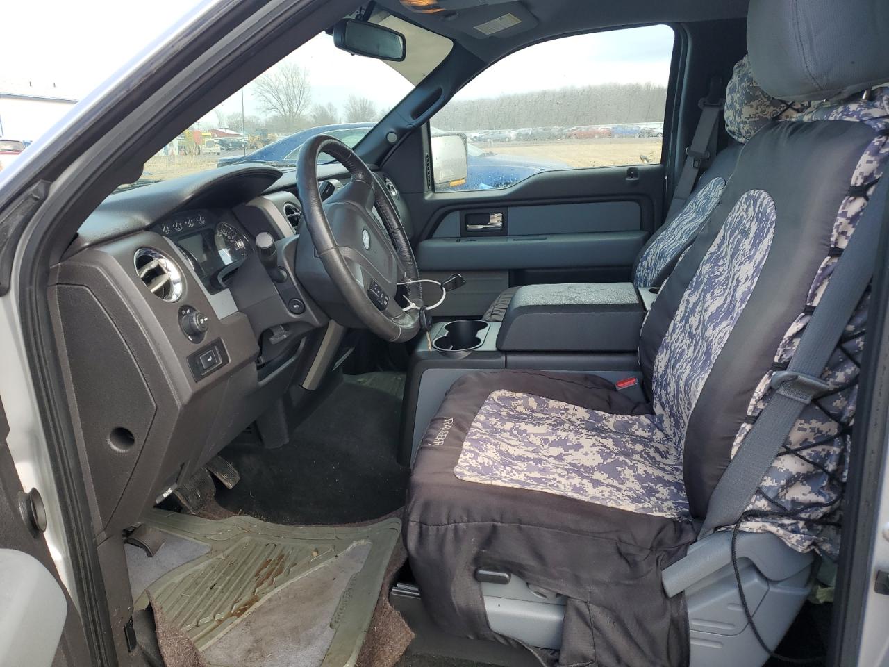 2012 Ford F-150 VIN 1FTFW1ET7CFB45555 Copart auction photo, burn damage thumbnail 7