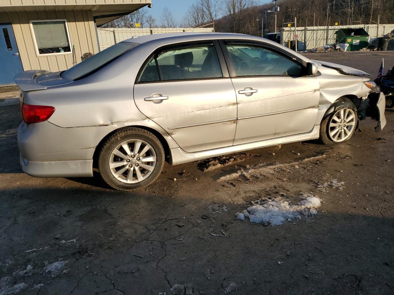 2010 Toyota Corolla VIN 2T1BU4EE9AC240521 Copart auction photo, all over damage thumbnail 3