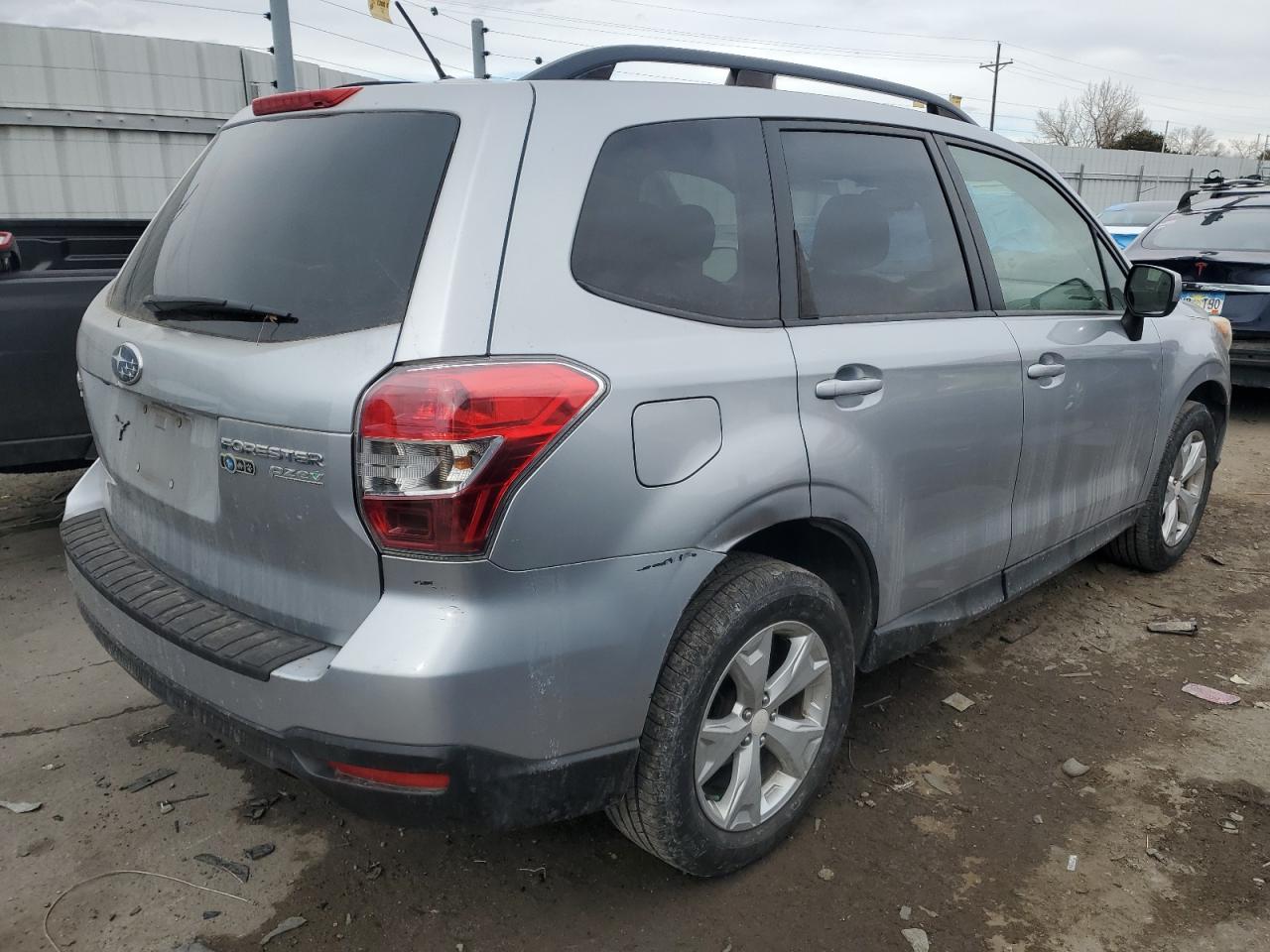 2014 Subaru Forester VIN JF2SJAEC1EH500113 Copart auction photo, rear end damage thumbnail 3