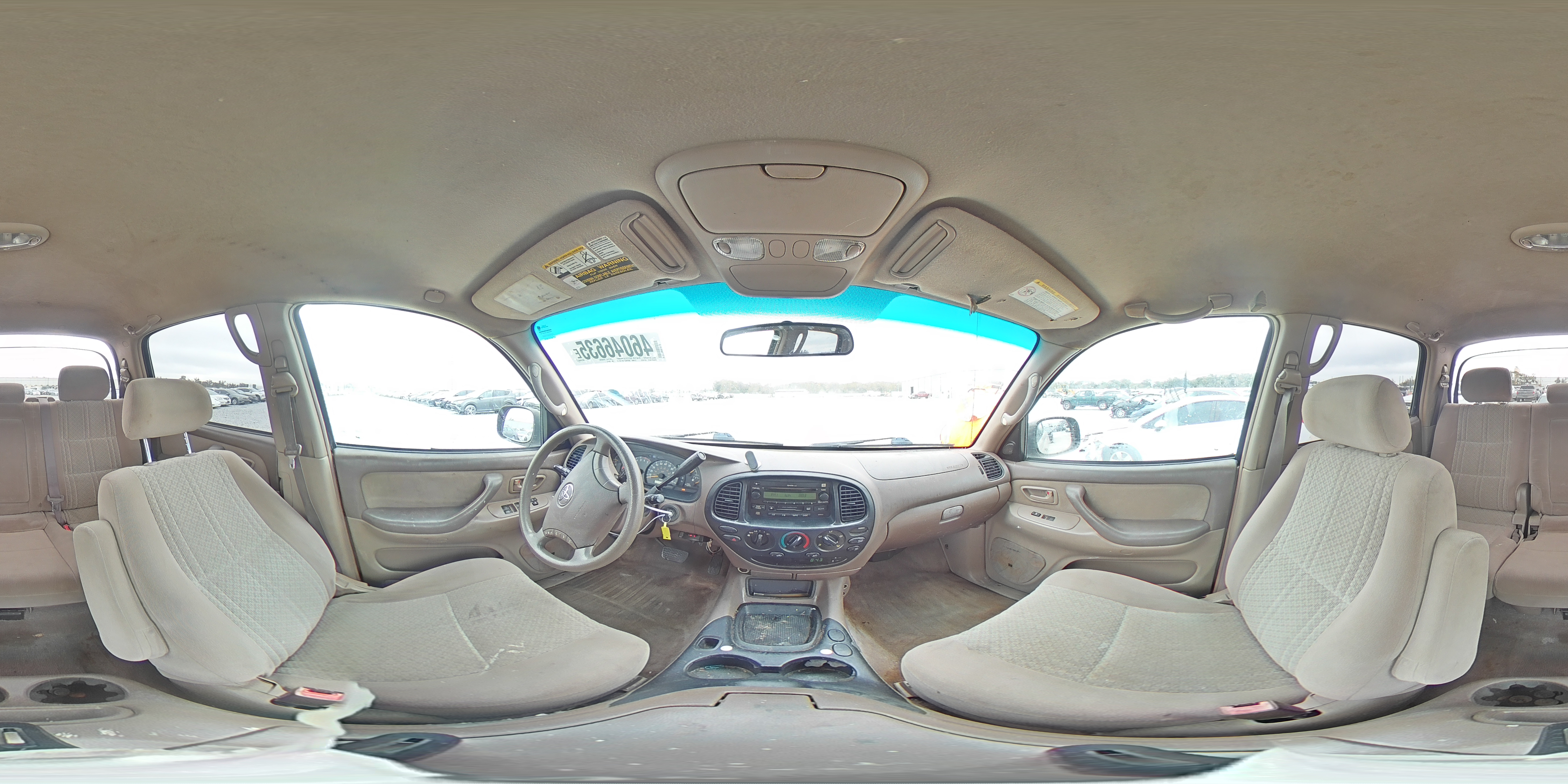 2004 Toyota Tundra VIN 5TBET34114S434182 Copart auction photo, all over damage thumbnail 13
