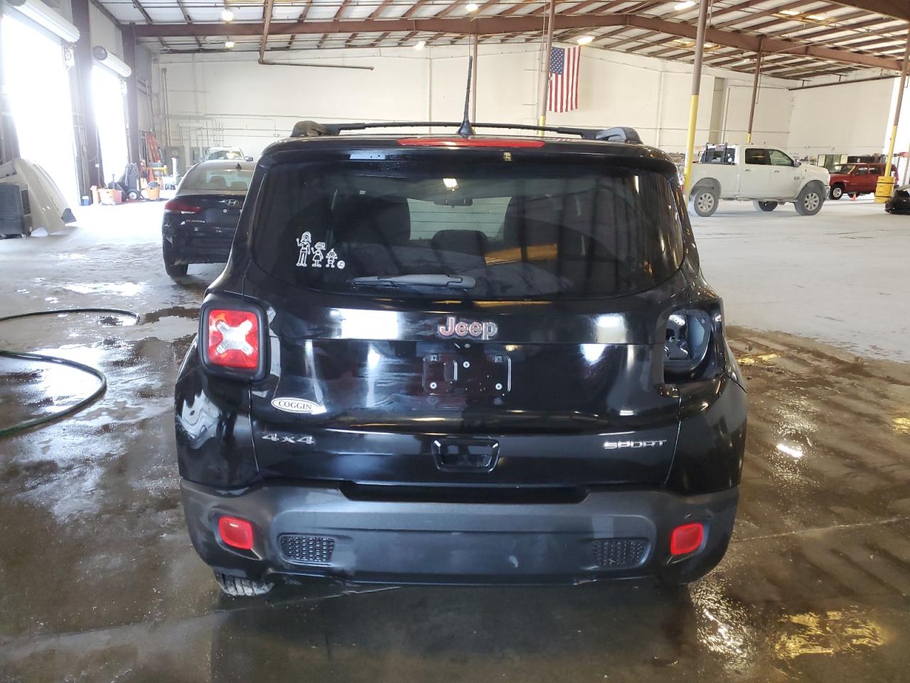 2020 Jeep Renegade VIN ZACNJBAB1LPL35102 Copart auction photo, front end / side damage thumbnail 6