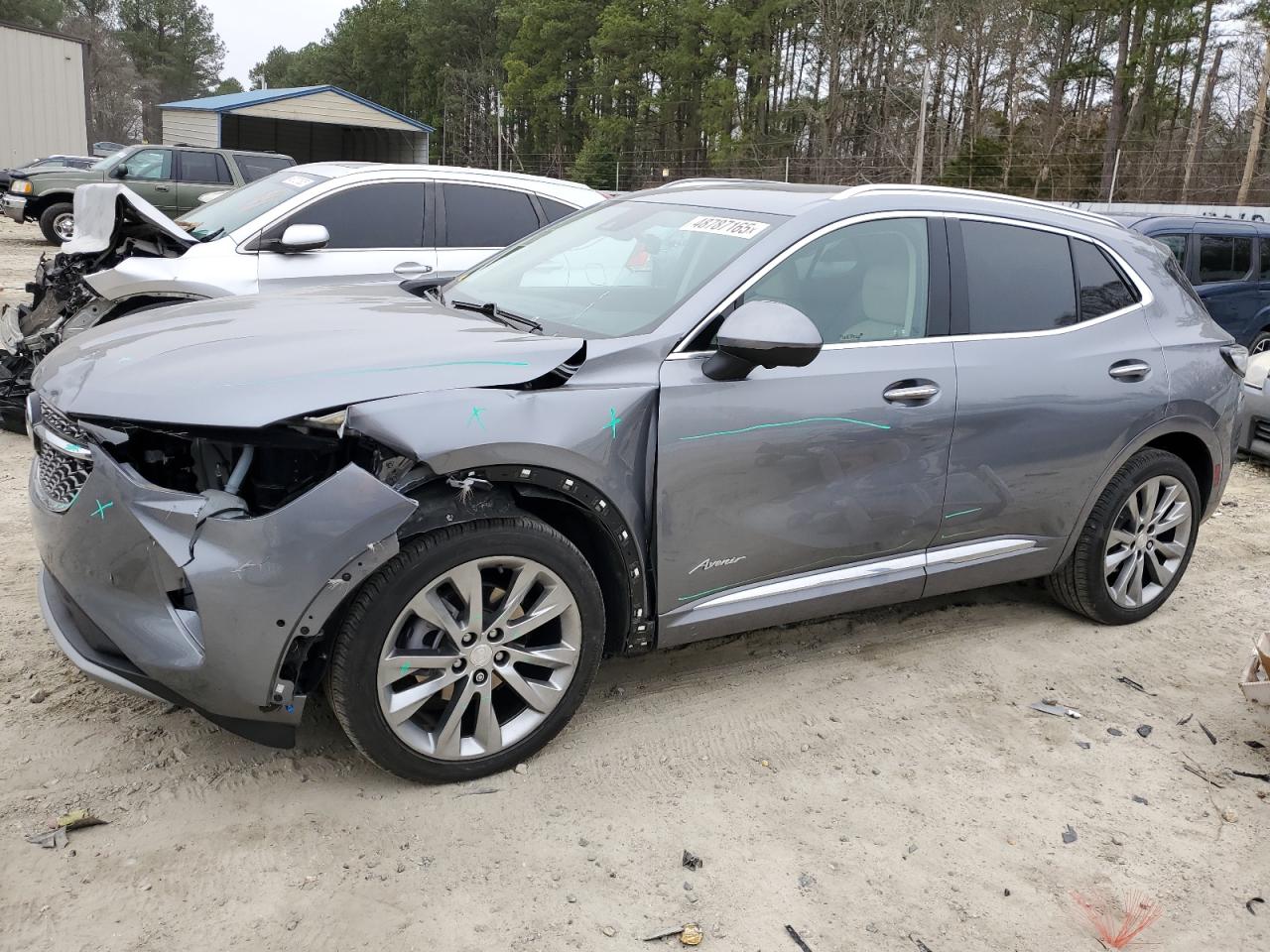 2021 Buick Envision VIN LRBFZSR47MD196789 - Copart auction photo