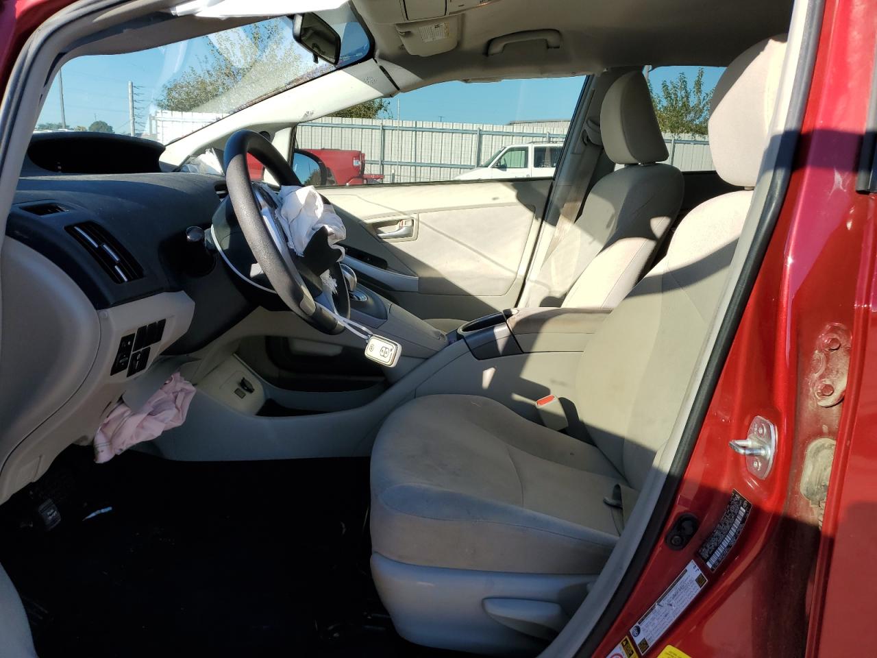 2015 Toyota Prius VIN JTDKN3DU7F0416743 Copart auction photo, front end / minor dent/scratches damage thumbnail 7