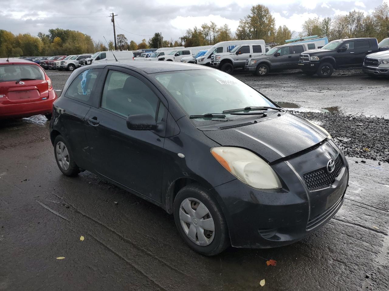 2008 Toyota Yaris VIN JTDJT923285199302 Copart auction photo, rear end / front end damage thumbnail 4
