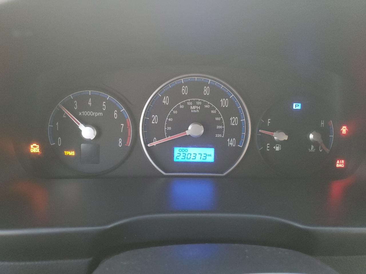 2007 Hyundai Santa Fe VIN 5NMSG13D67H005724 Copart auction photo, front end damage thumbnail 9