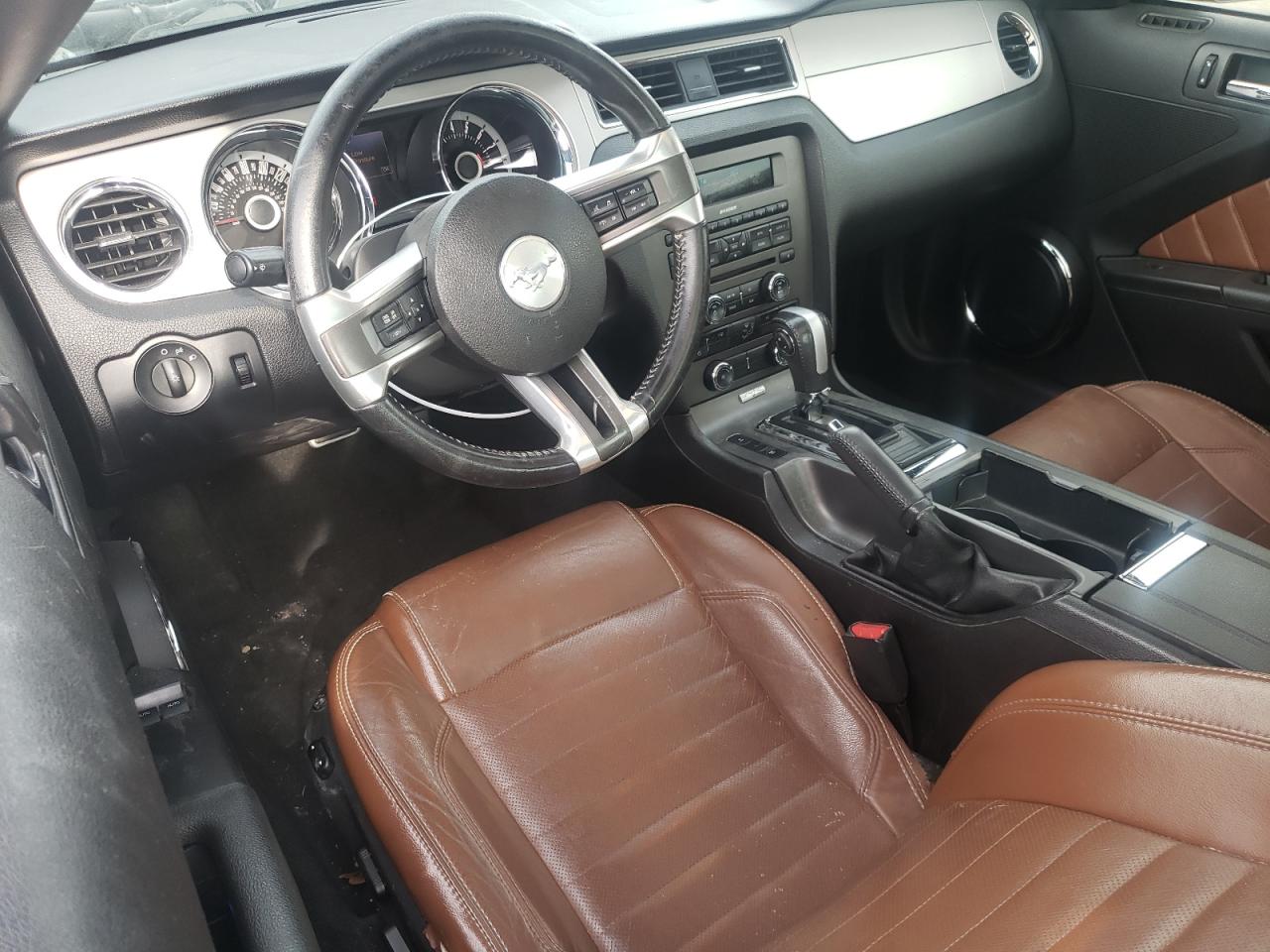 2013 Ford Mustang VIN 1ZVBP8AMXD5255927 Copart auction photo, rear end damage thumbnail 8