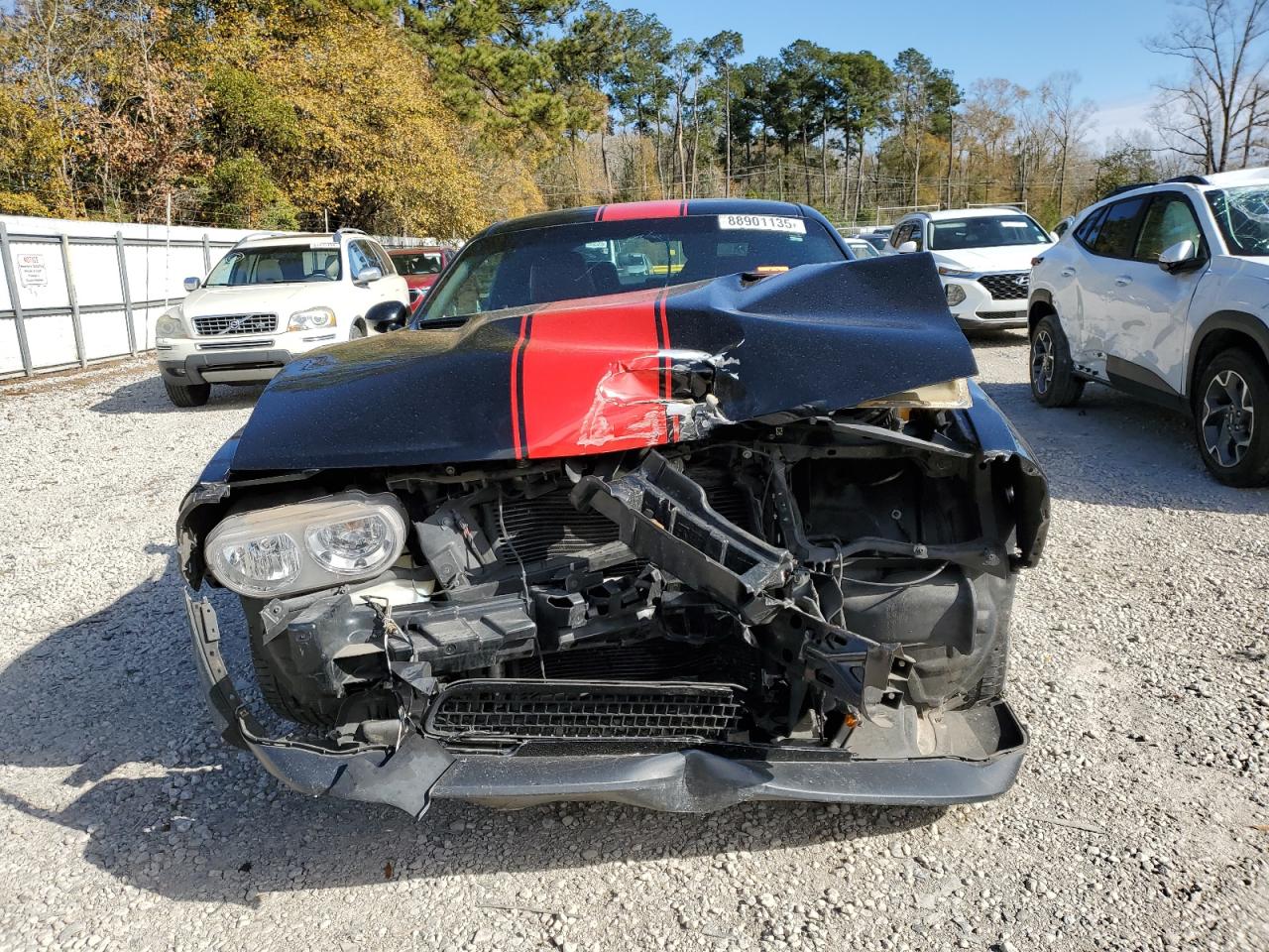 2014 Dodge Challenger VIN 2C3CDYAG1EH177207 Copart auction photo, front end damage thumbnail 5