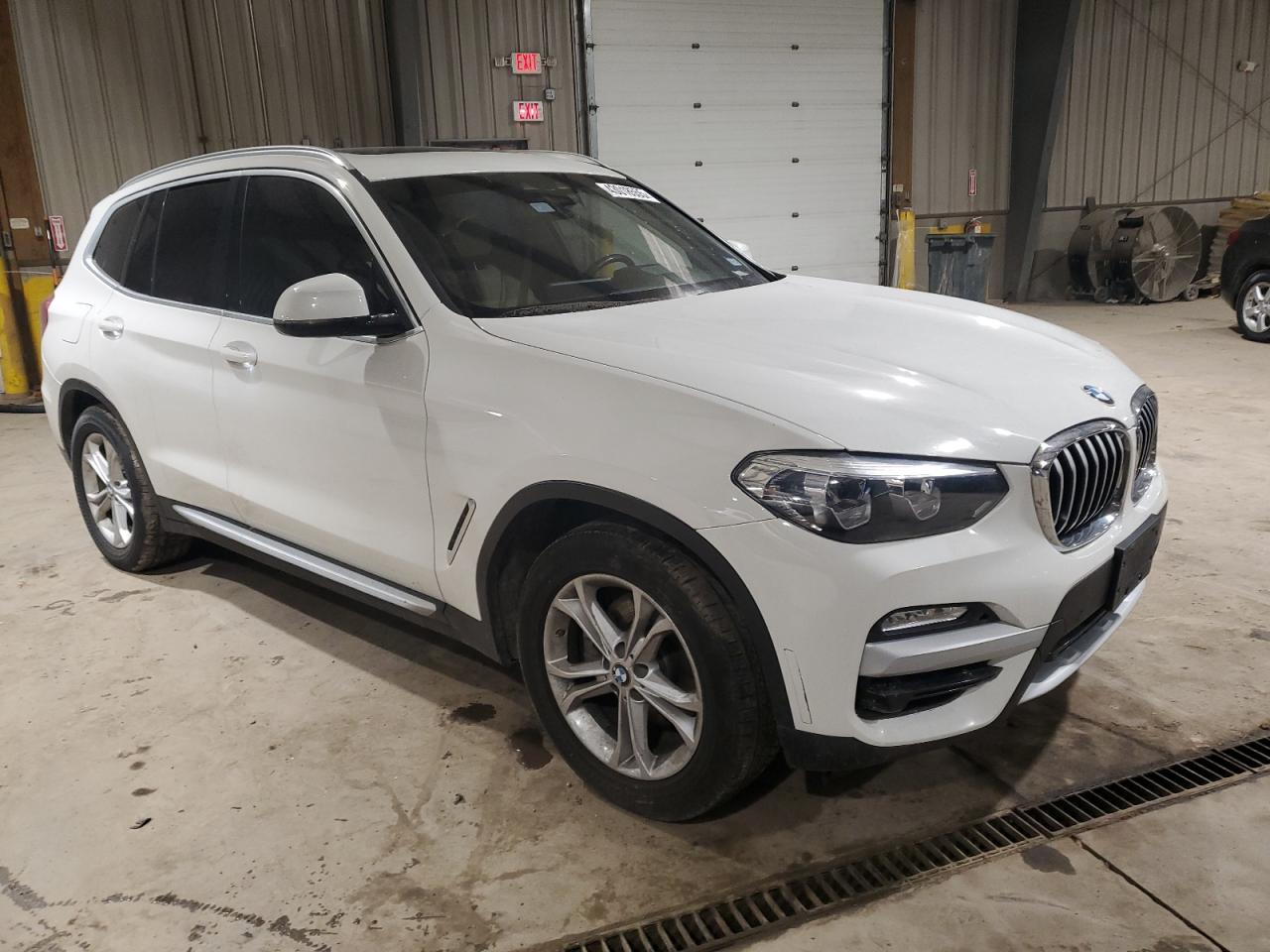 2019 BMW X3 VIN 5UXTR7C56KLF24971 Copart auction photo, vandalism damage thumbnail 4