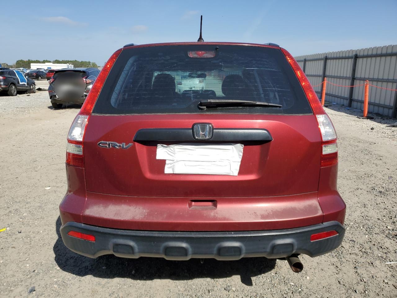 2009 Honda CR-V VIN 3CZRE38309G705165 Copart auction photo, front end damage thumbnail 6