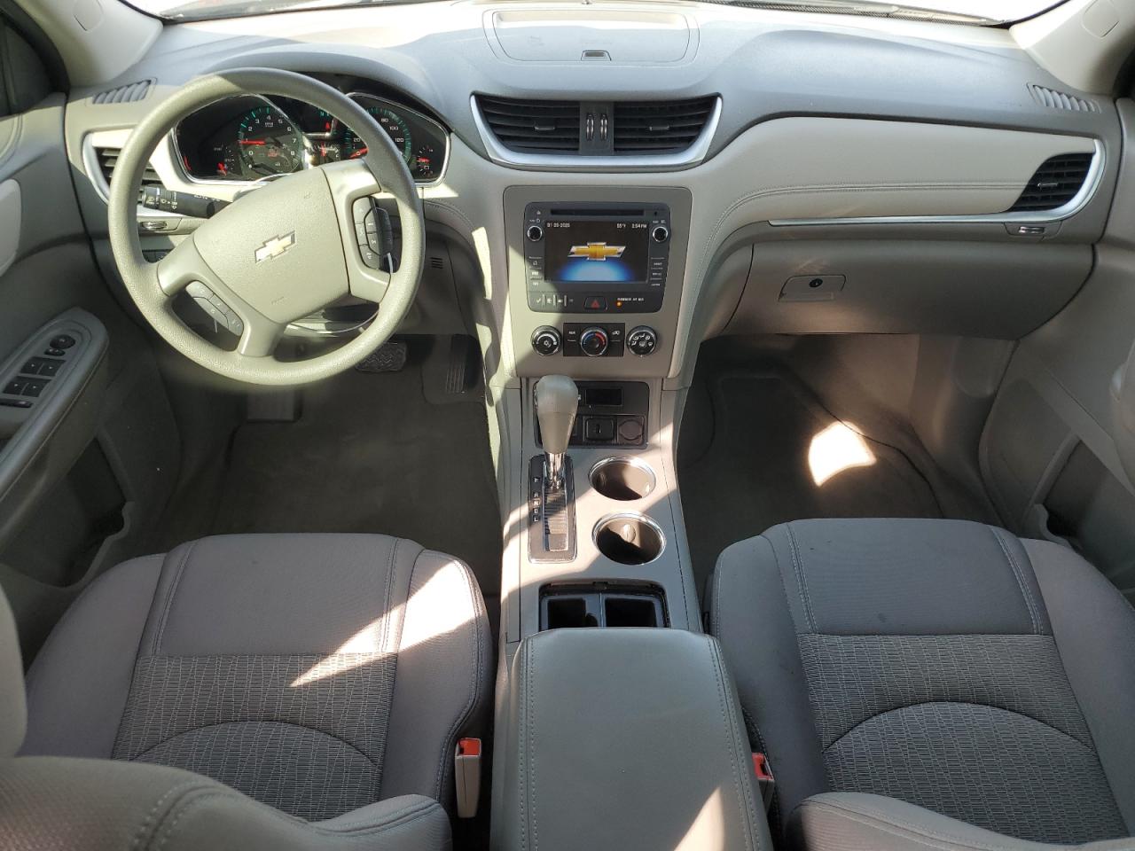 2015 Chevrolet Traverse VIN 1GNKRFED2FJ373760 Copart auction photo, front end damage thumbnail 8
