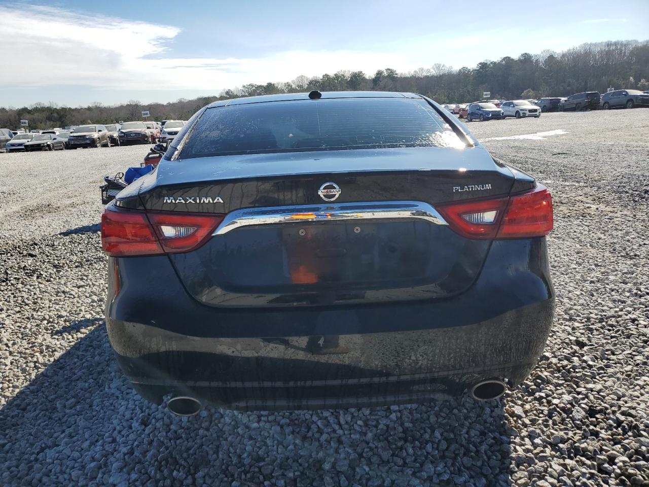2016 Nissan Maxima VIN 1N4AA6AP0GC395554 Copart auction photo, front end / undercarriage damage thumbnail 6