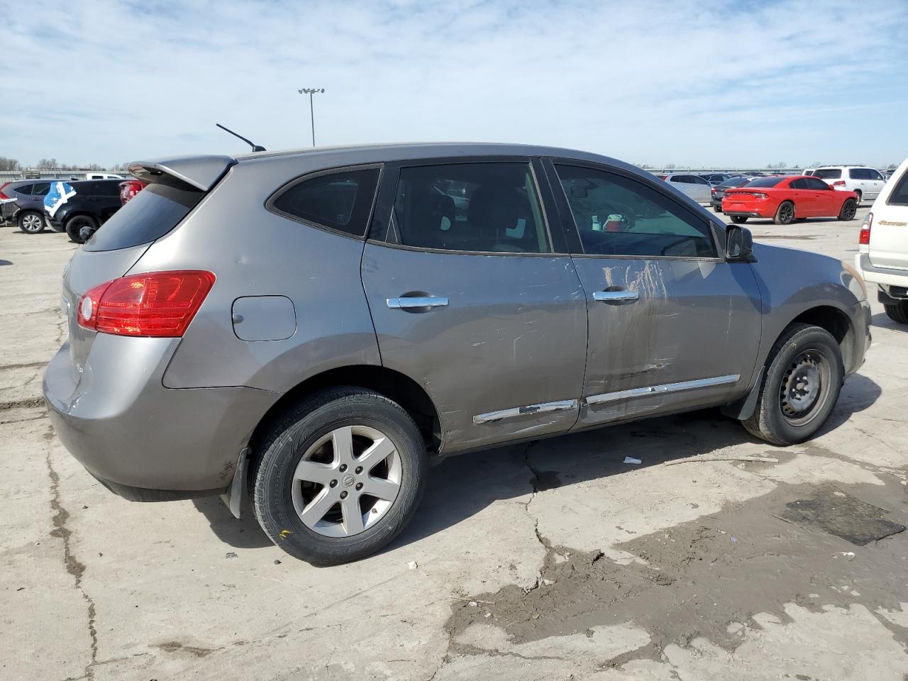2013 Nissan Rogue VIN JN8AS5MT0DW043583 Copart auction photo, side / all over damage thumbnail 3
