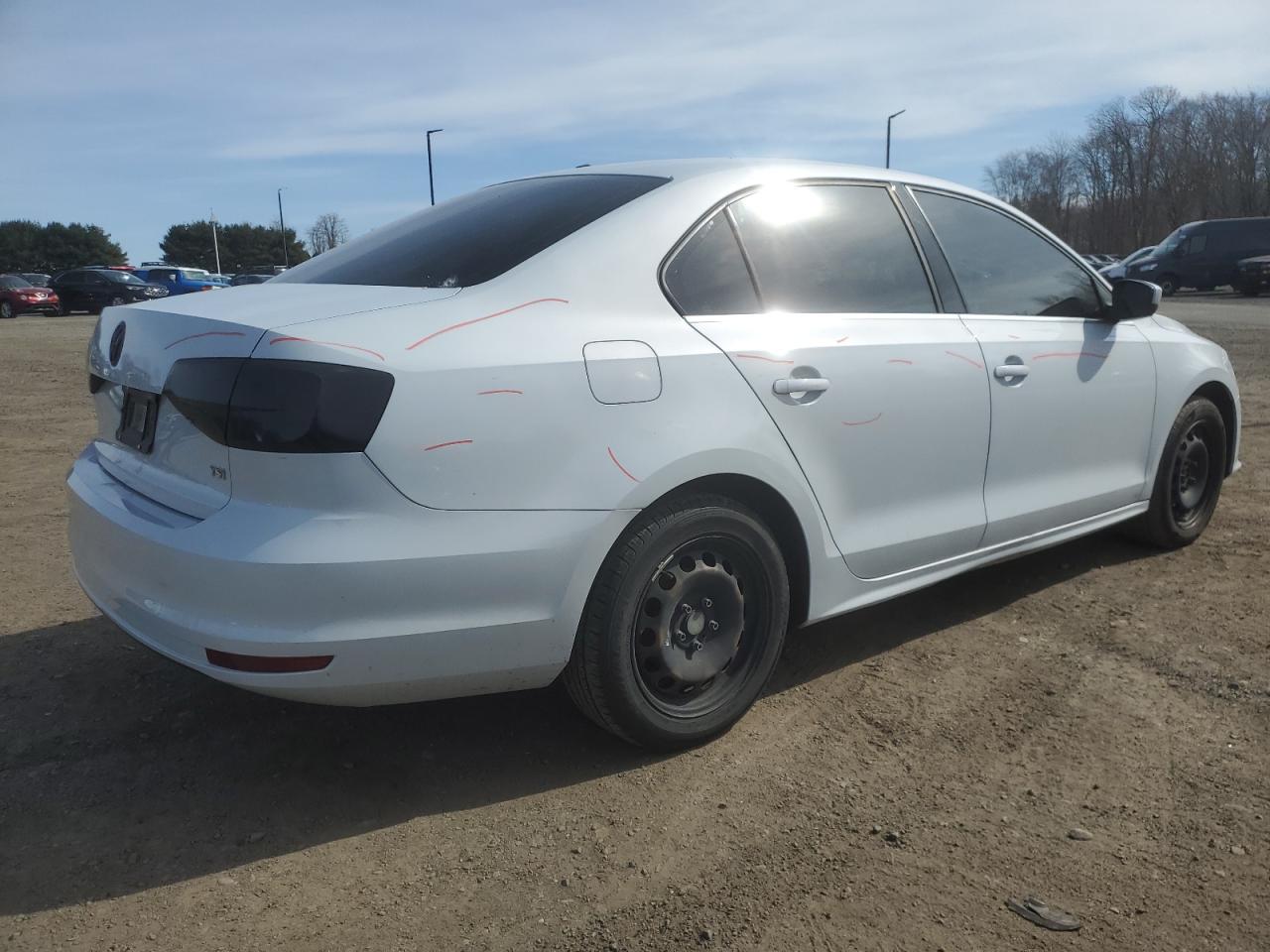2017 Volkswagen Jetta VIN 3VW2B7AJ8HM363610 Copart auction photo, undercarriage / all over damage thumbnail 3