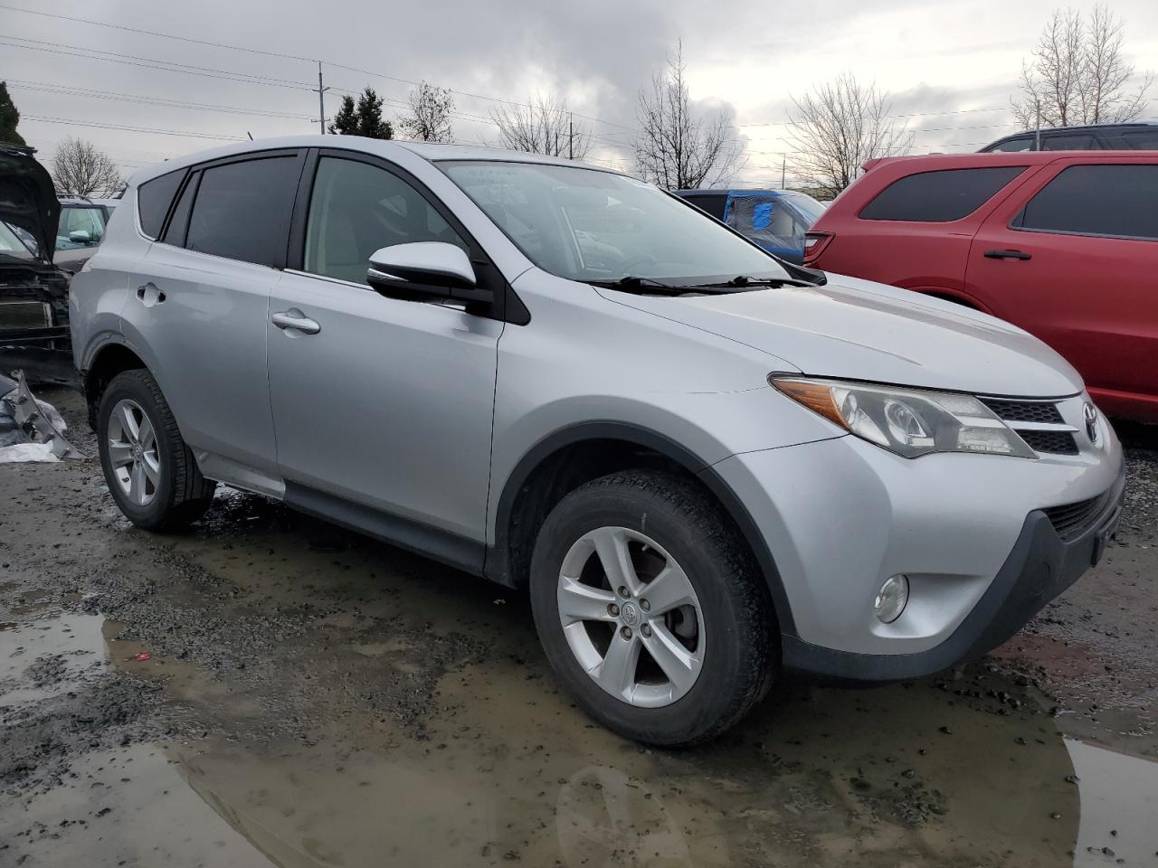 2014 Toyota RAV 4 VIN JTMWFREV1EJ019319 Copart auction photo, all over damage thumbnail 4
