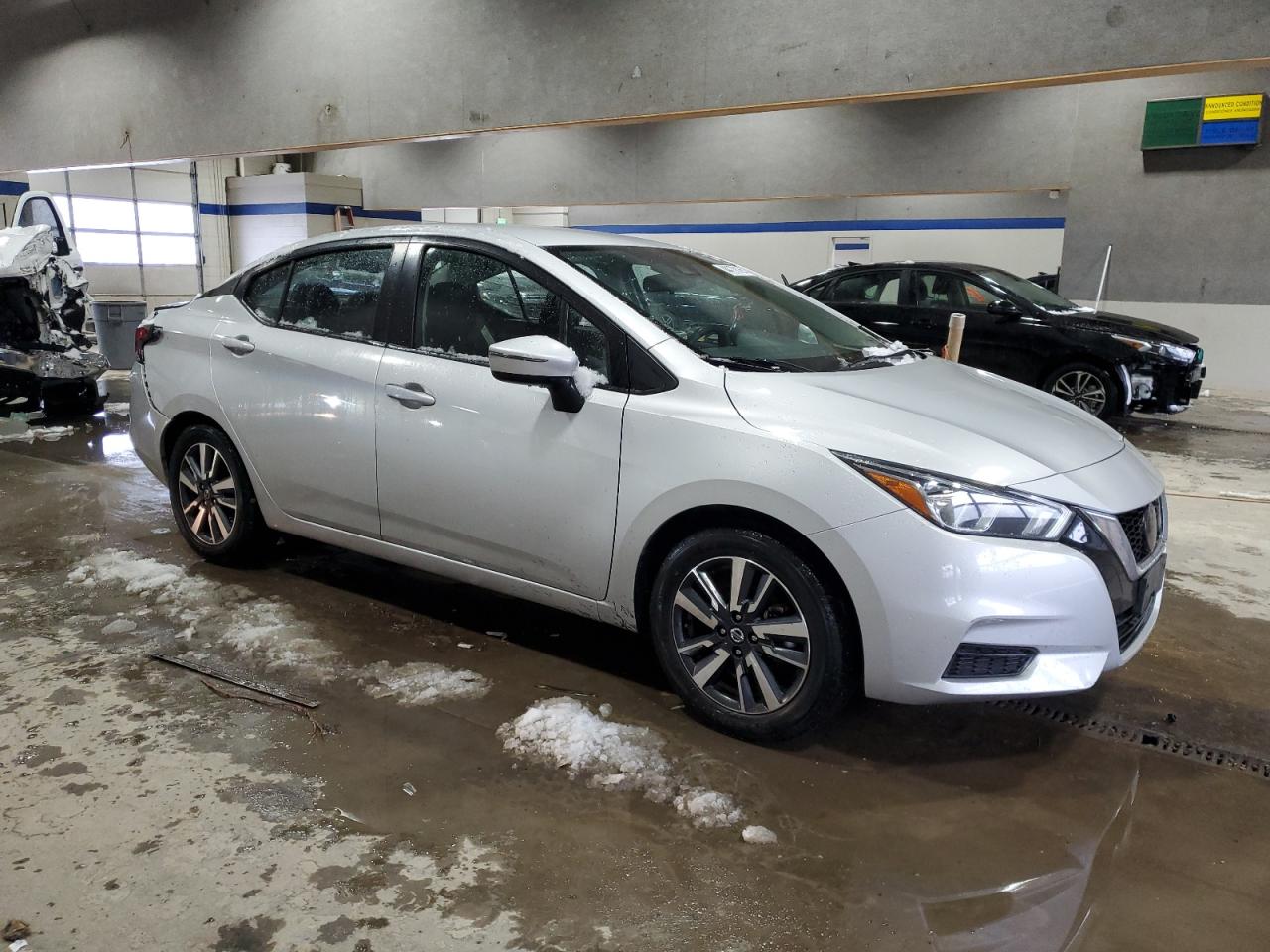 2021 Nissan Versa VIN 3N1CN8EV5ML884546 Copart auction photo, rear end damage thumbnail 4