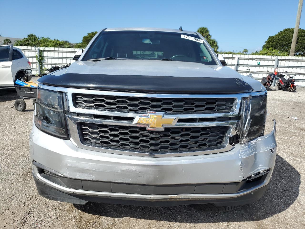 2015 Chevrolet Suburban VIN 1GNSCHKC0FR142513 Copart auction photo, all over / undercarriage damage thumbnail 5