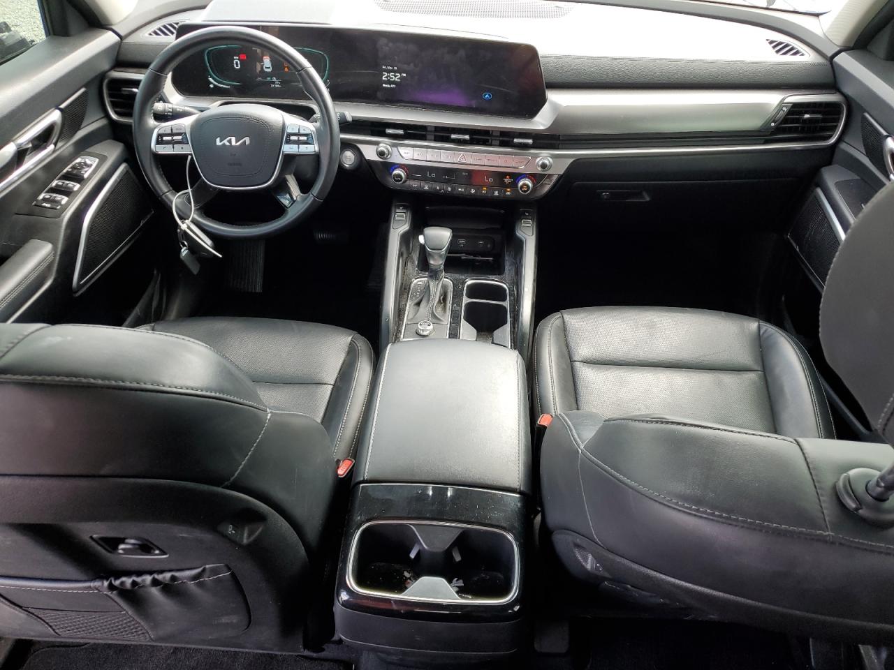 2023 KIA Telluride VIN 5XYP64GC7PG405796 Copart auction photo, front end / side damage thumbnail 8