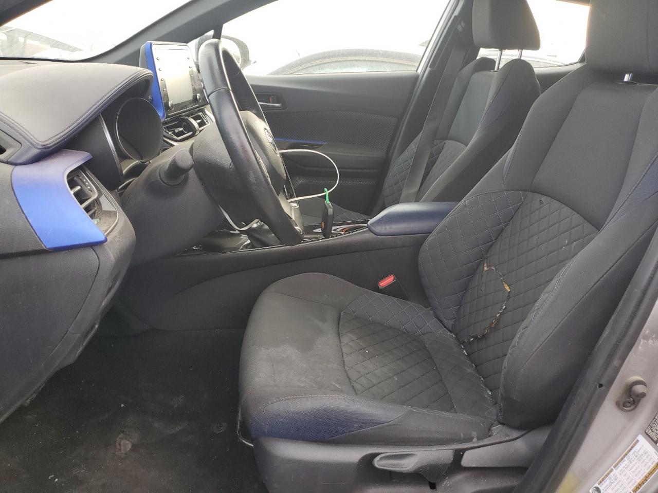 2020 Toyota C-HR VIN NMTKHMBXXLR110234 Copart auction photo, front end / side damage thumbnail 7