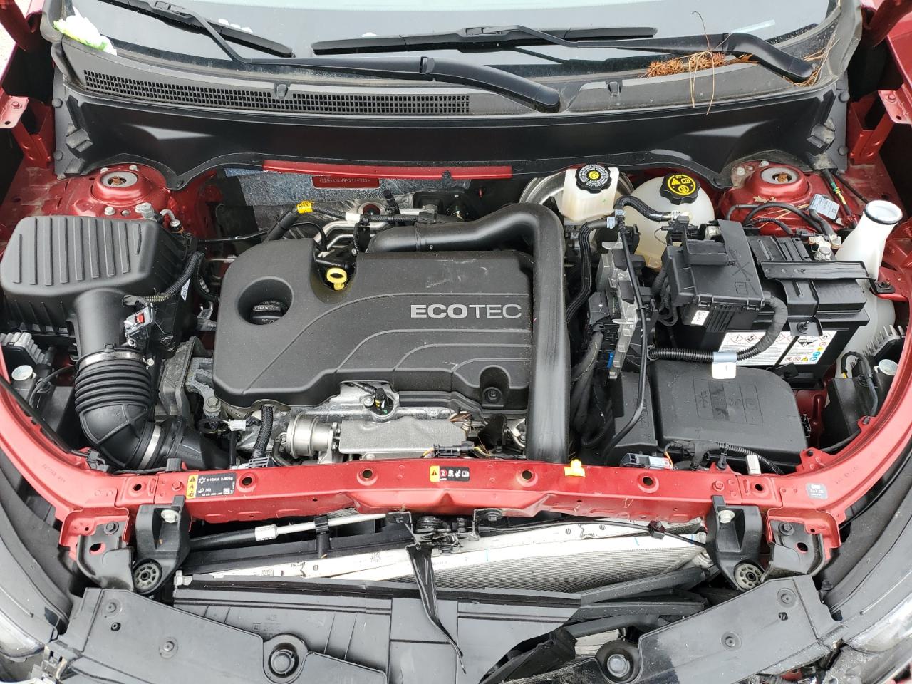 2022 Chevrolet Equinox VIN 3GNAXWEV9NS114335 Copart auction photo, front end damage thumbnail 12
