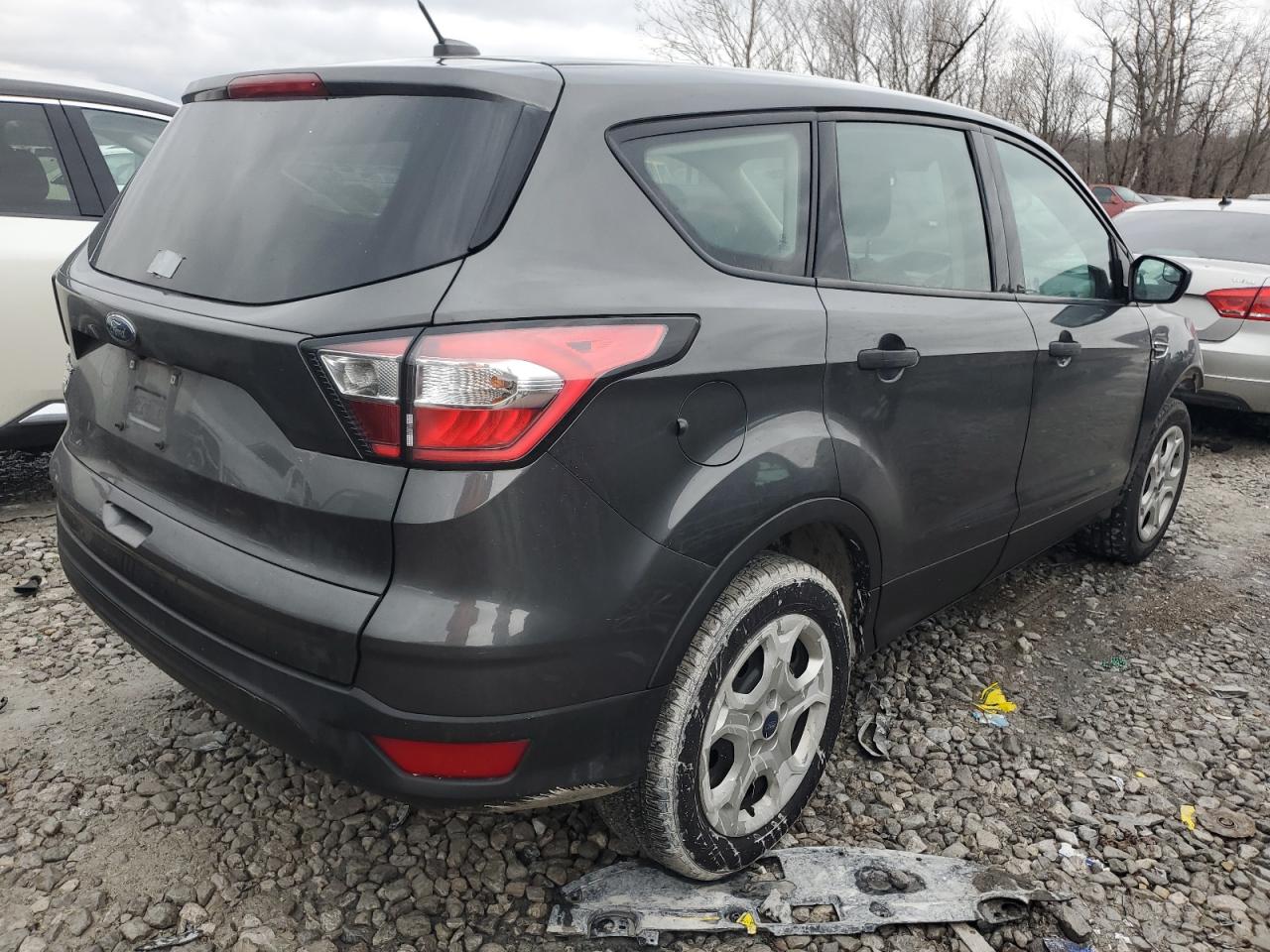 2018 Ford Escape VIN 1FMCU0F76JUC07651 Copart auction photo, front end damage thumbnail 3
