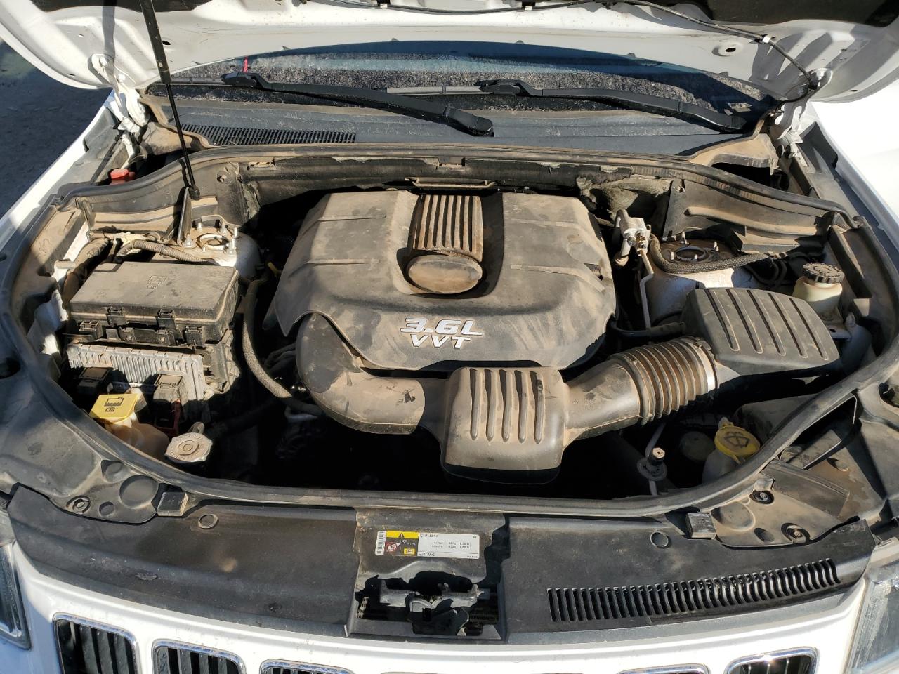 2014 Jeep Grand Cherokee VIN 1C4RJFAG3EC111120 Copart auction photo, rear end / mechanical damage thumbnail 11